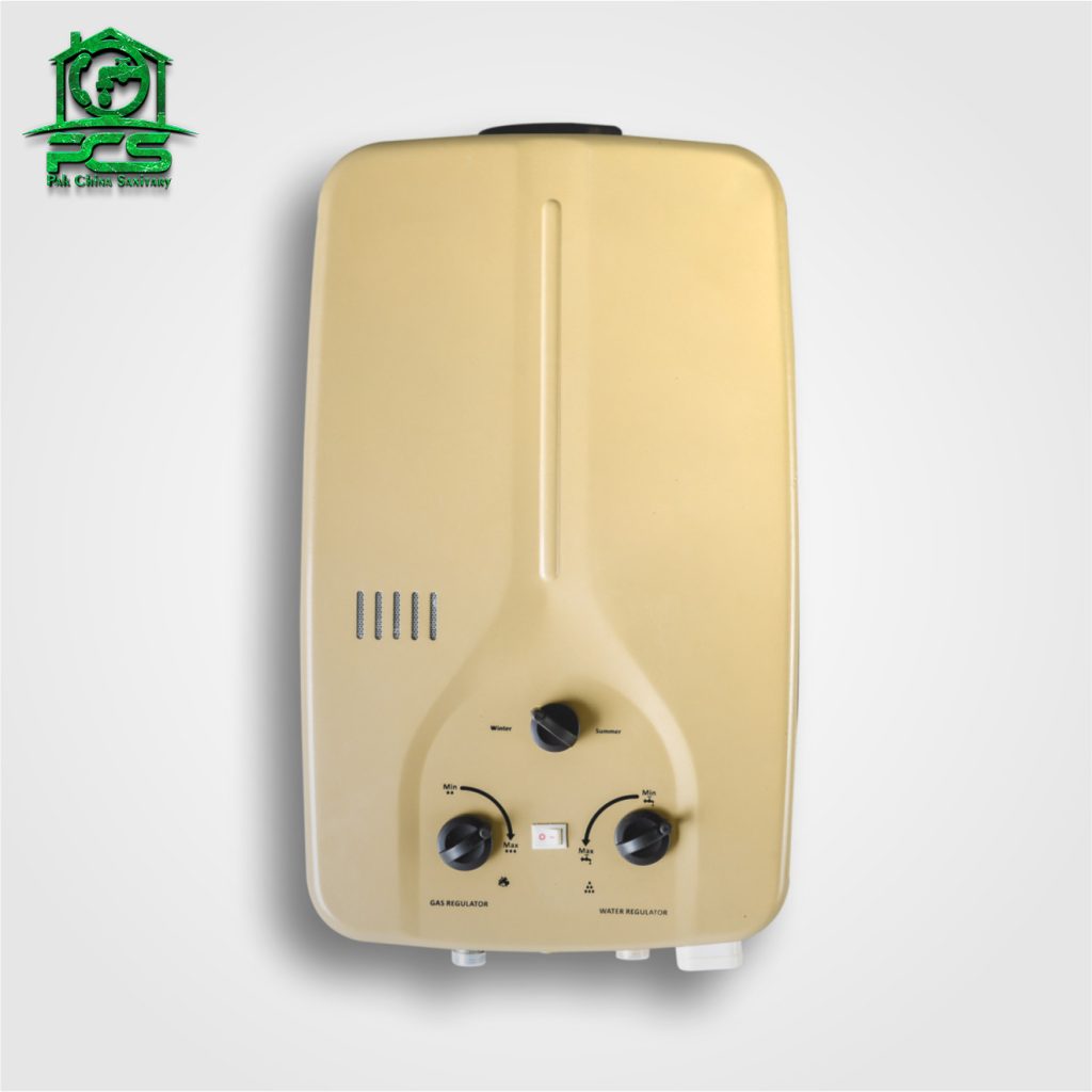 WIG-6 Litre Gas Instant Geyser – LED Display & Temperature Gauge for Fast & Efficient Heating